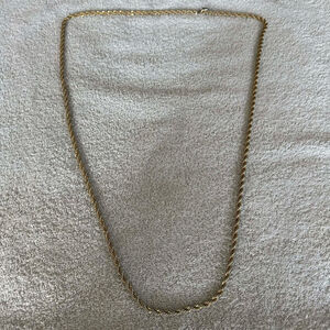 Women's Unbranded Gold and Silver Rope Chain Necklace One Size